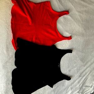 2 Express Peplum Tank Tops